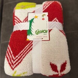 Snuggle Throw Blanket - Red and White